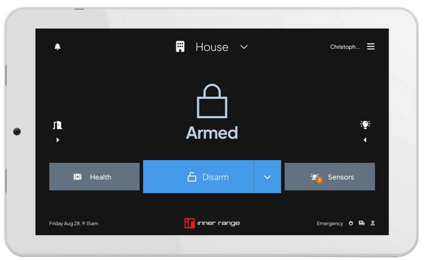 Alarm - Inception Touchscreen firmware updates. If you are experiencing ...