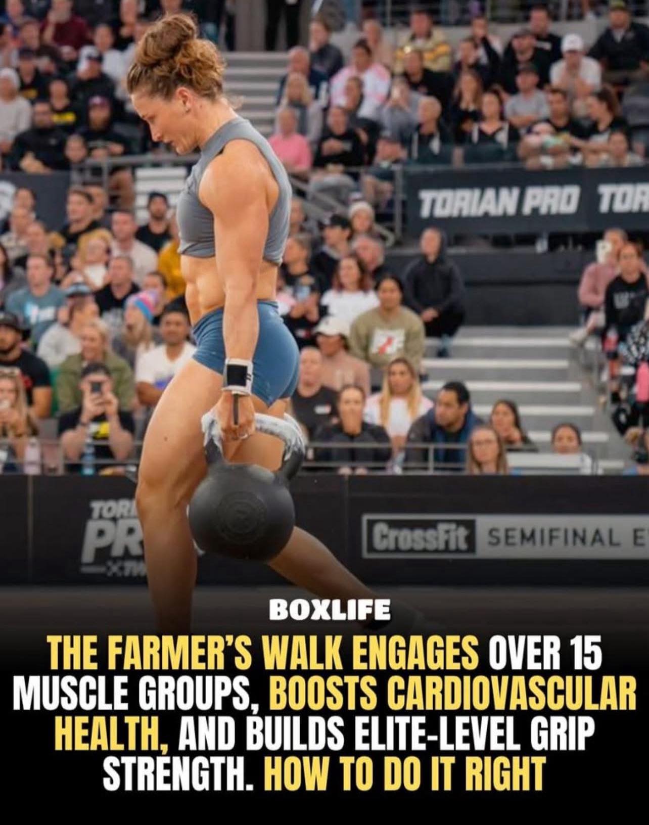 Gym - The farmer’s walk: the exercise that reminds gym bros their traps ...