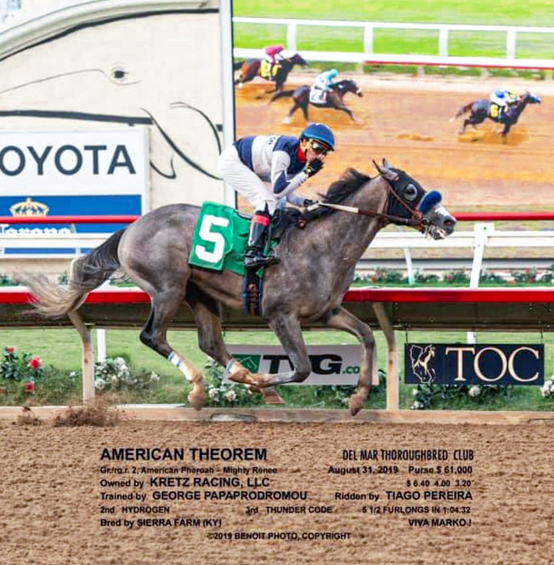 YES!!! Impressive winner in his first... - American Theorem