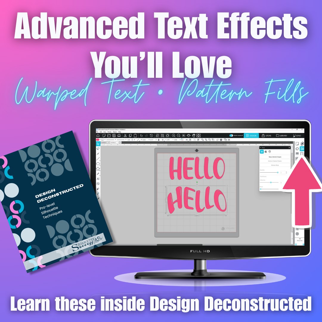 Silhouette - Once you’ve mastered the basics, text design gets really ...