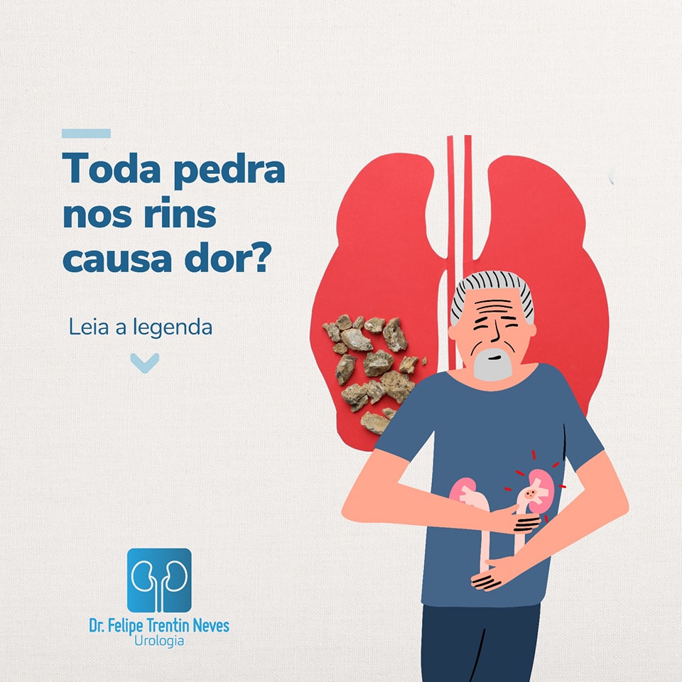 Urologista - 🪨 As pedras alojadas nos rins nem sempre costumam causar ...