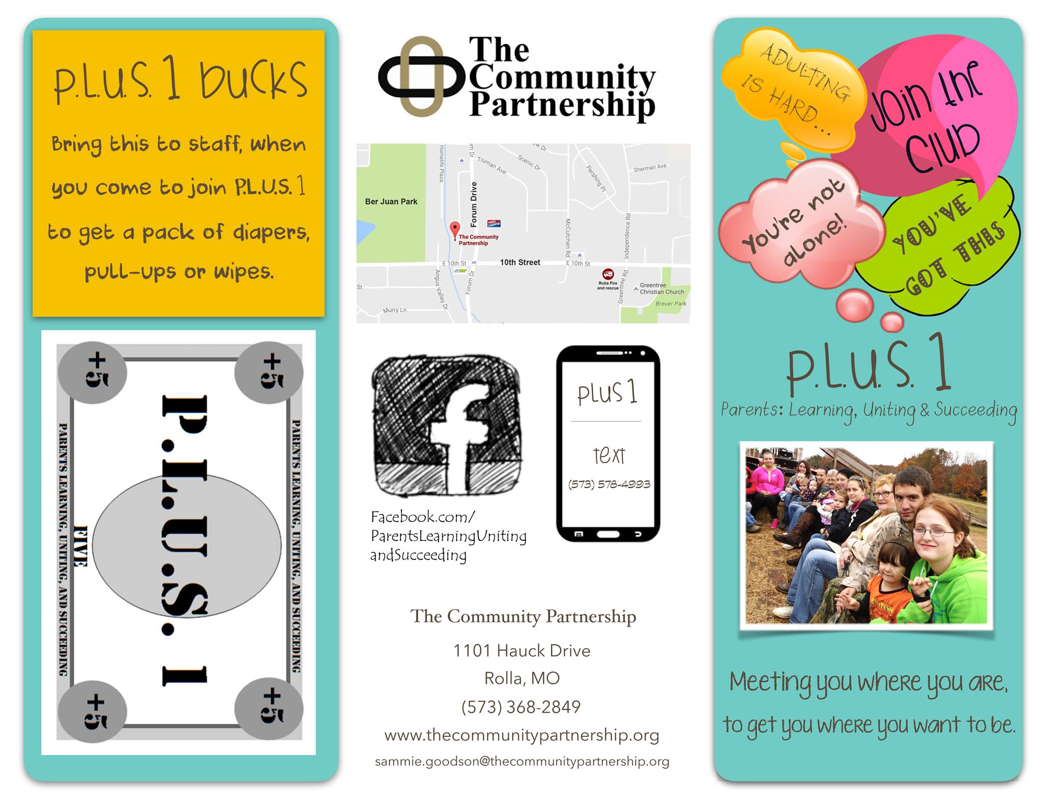 PLUS 1 - Check out our NEW NAME! We're excited about the...