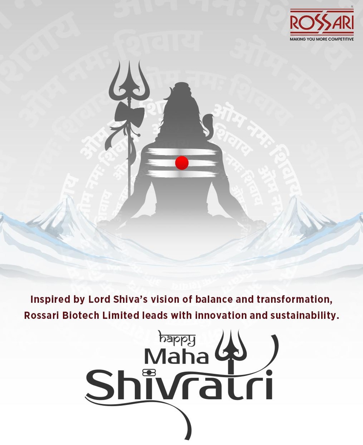 Rossari - On this auspicious occasion of Maha Shivratri, Lord Shiva—the ...
