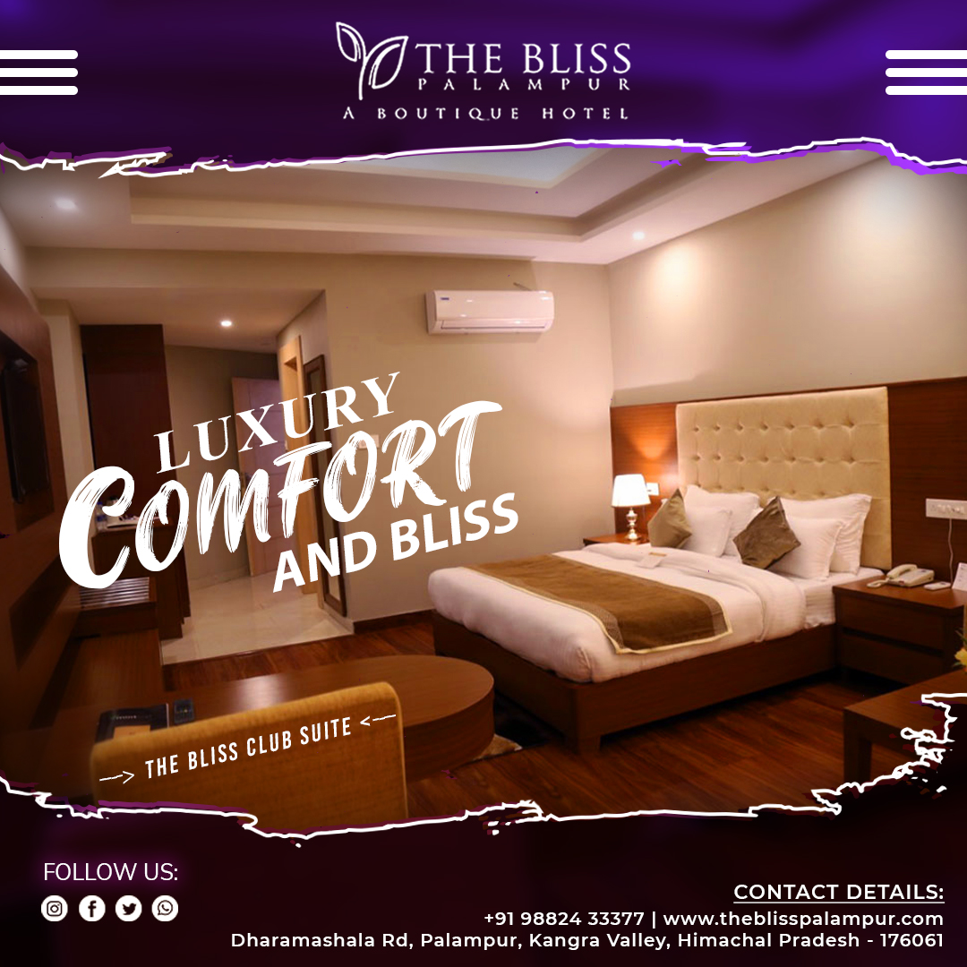 The Bliss Palampur - Rest yourself at the best and cozy beds with a ...