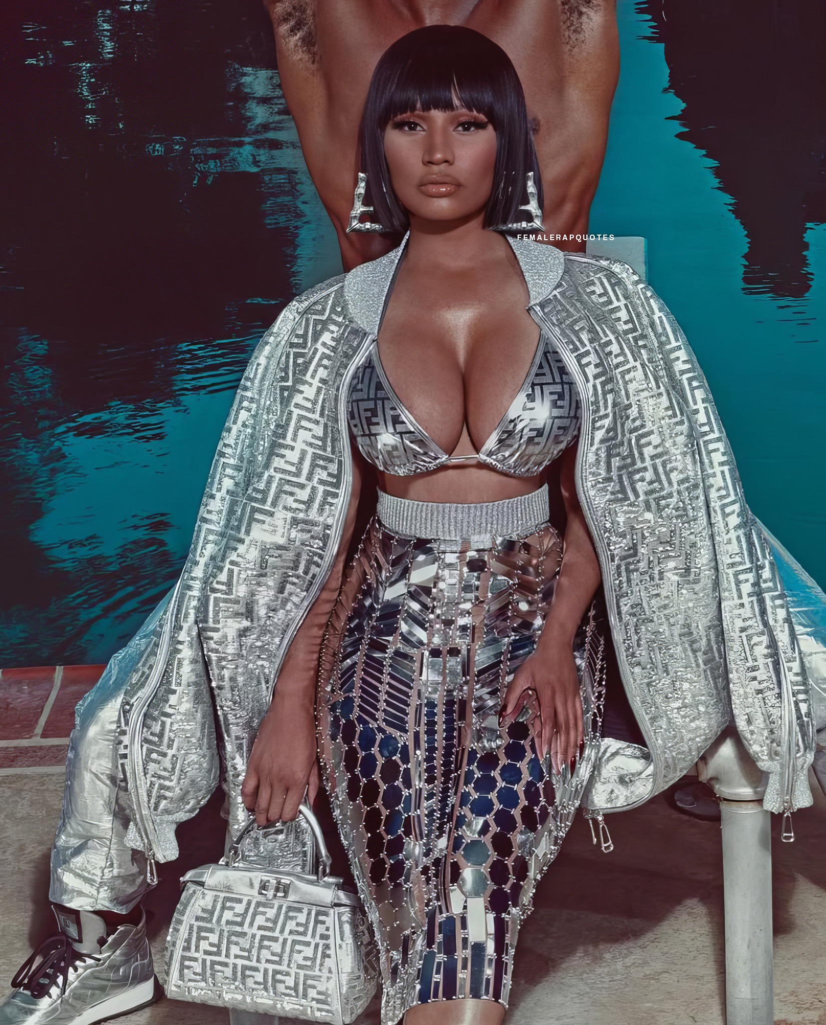 The Nicki Minaj Fendi collab ate😍