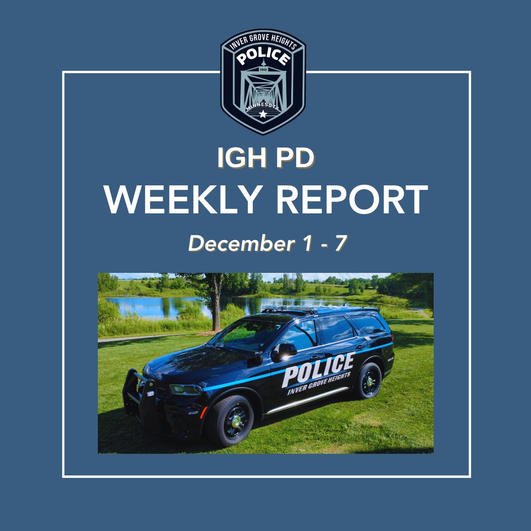 🚓Here is the IGH... - Inver Grove Heights Police Department | Facebook