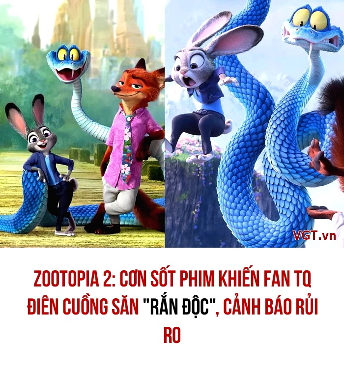 Tin - FAN ZOOTOPIA 2 ĐỔ XÔ MUA RẮN ĐỘC GIỐNG GARY Theo Yicai Global ...