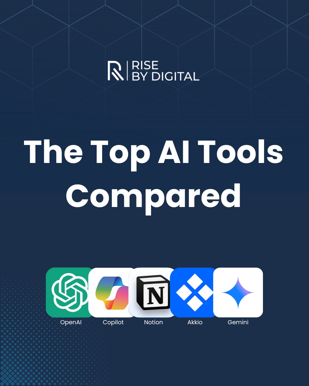 Rise - New blog: The Top AI Tools Compared. Cut through the noise and ...