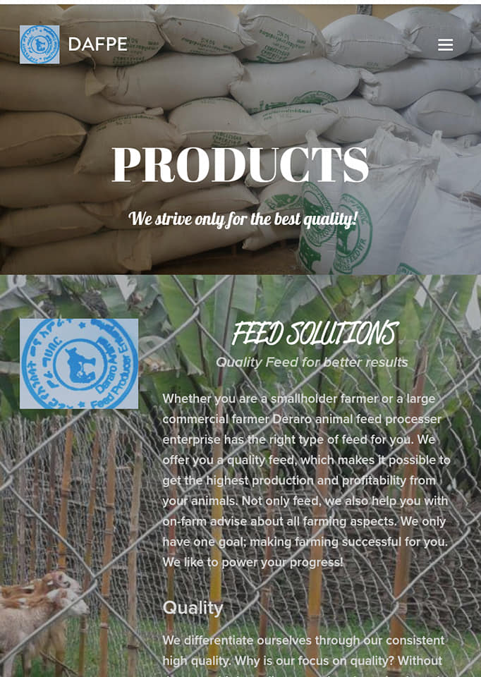Deraro animal feeds