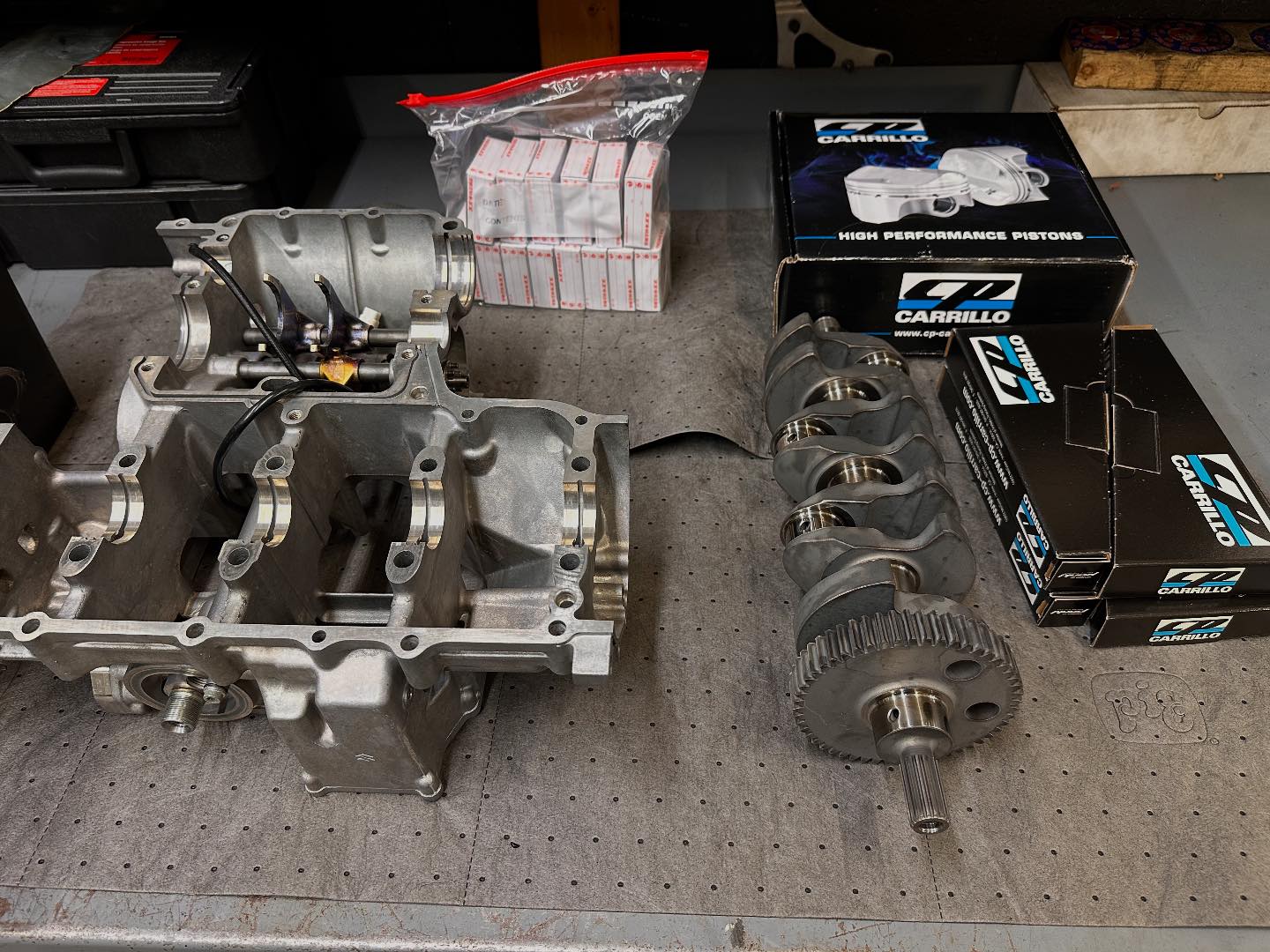Carpenter Racing's 1441cc Gen 3 Hayabusa package dyno results