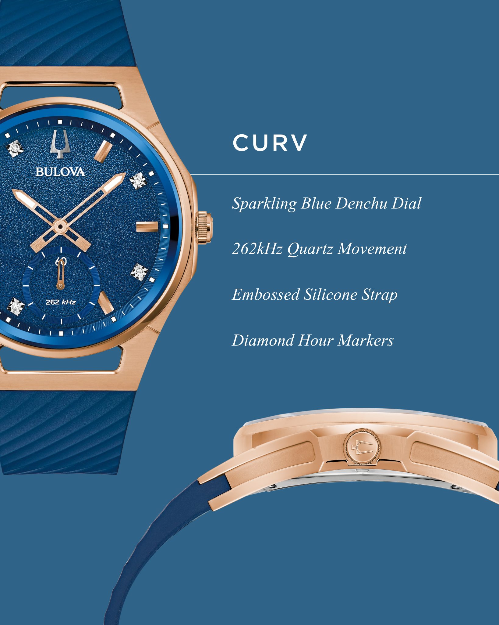 A statement from every angle. Our CURV collection features the