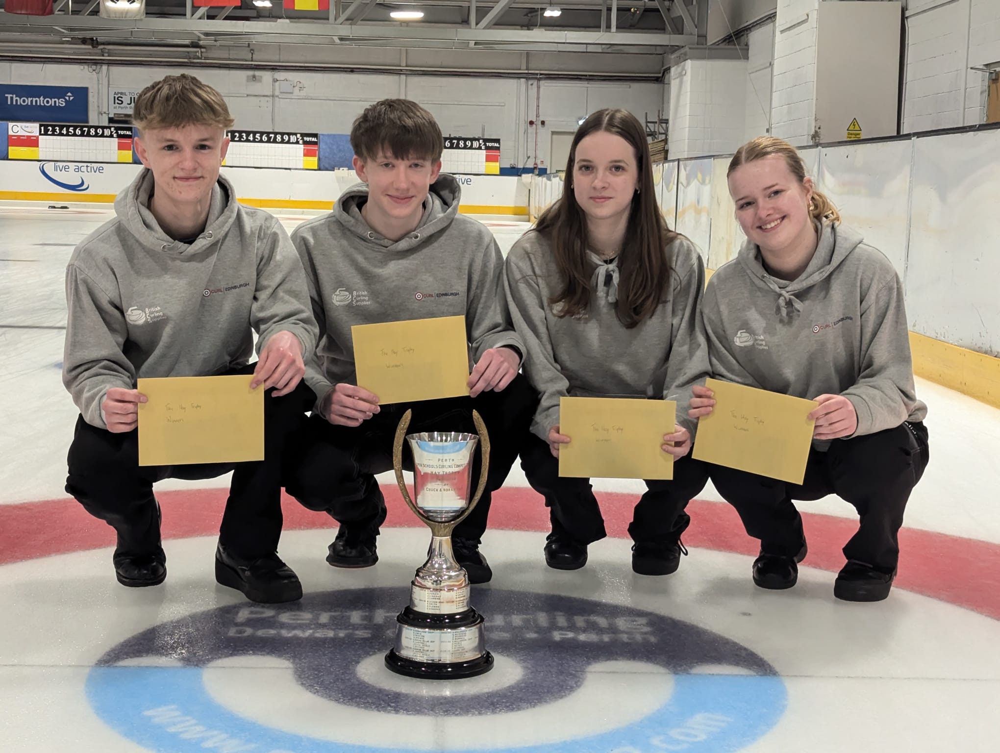 Perth Curling - Today The Hay Trophy celebrated its 50th... | Facebook