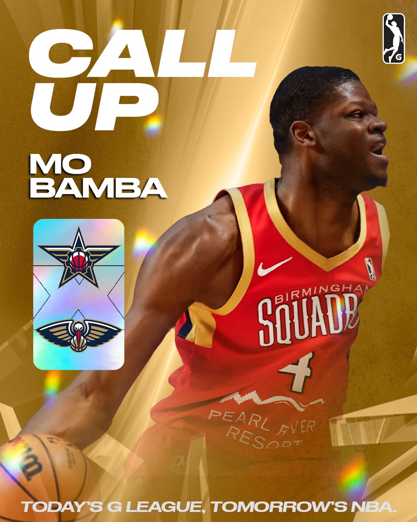 Mo Bamba is back in the Association on a 10-day contract with the 