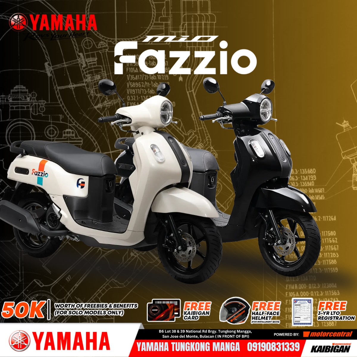 Yamaha - 🎨 STAND OUT WITH STYLE – YAMAHA MIO FAZZIO 🎨 Make every ride a ...