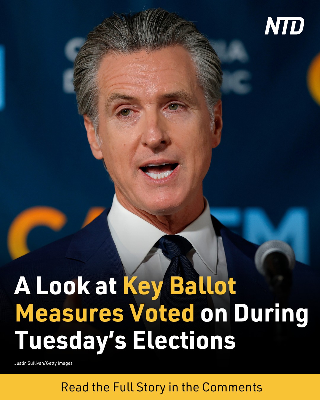 NTD - During the 2025 elections, voters across several states were ...