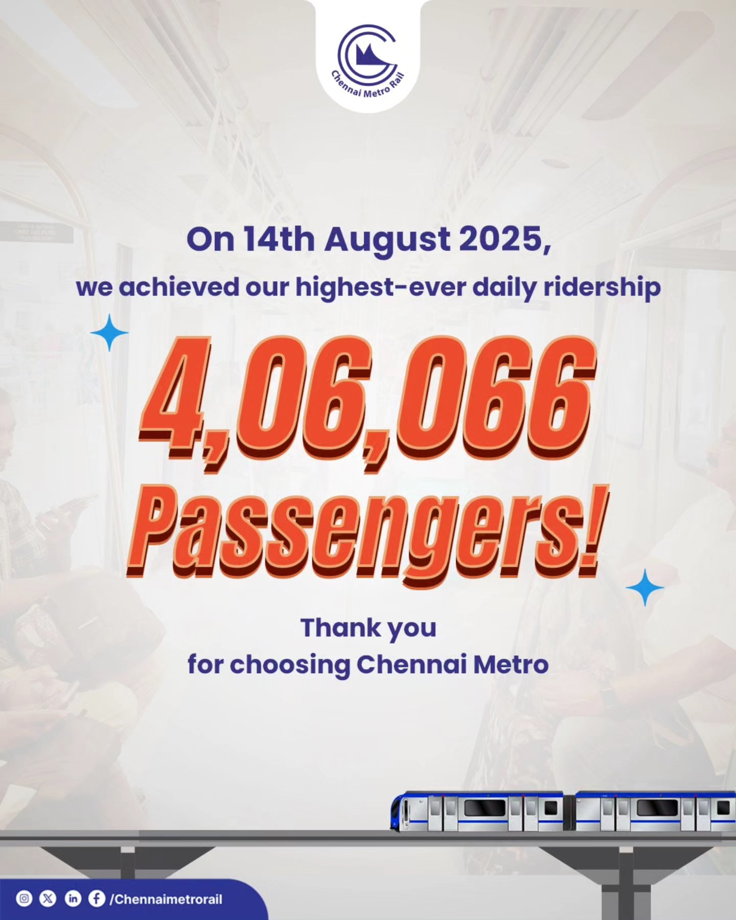 Chennai Metro Rail added a new photo. - Chennai Metro Rail
