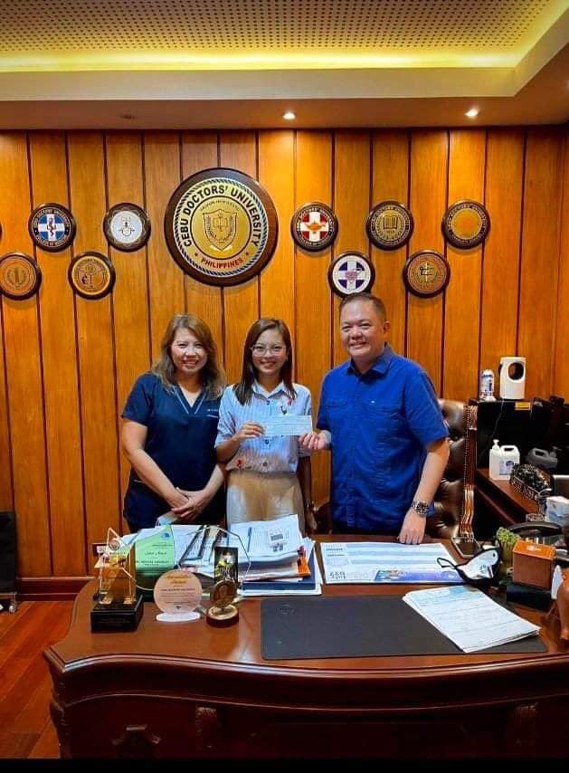 Cebu Doctors' University - #COURTESYCALL | The 9th placer in the recent ...