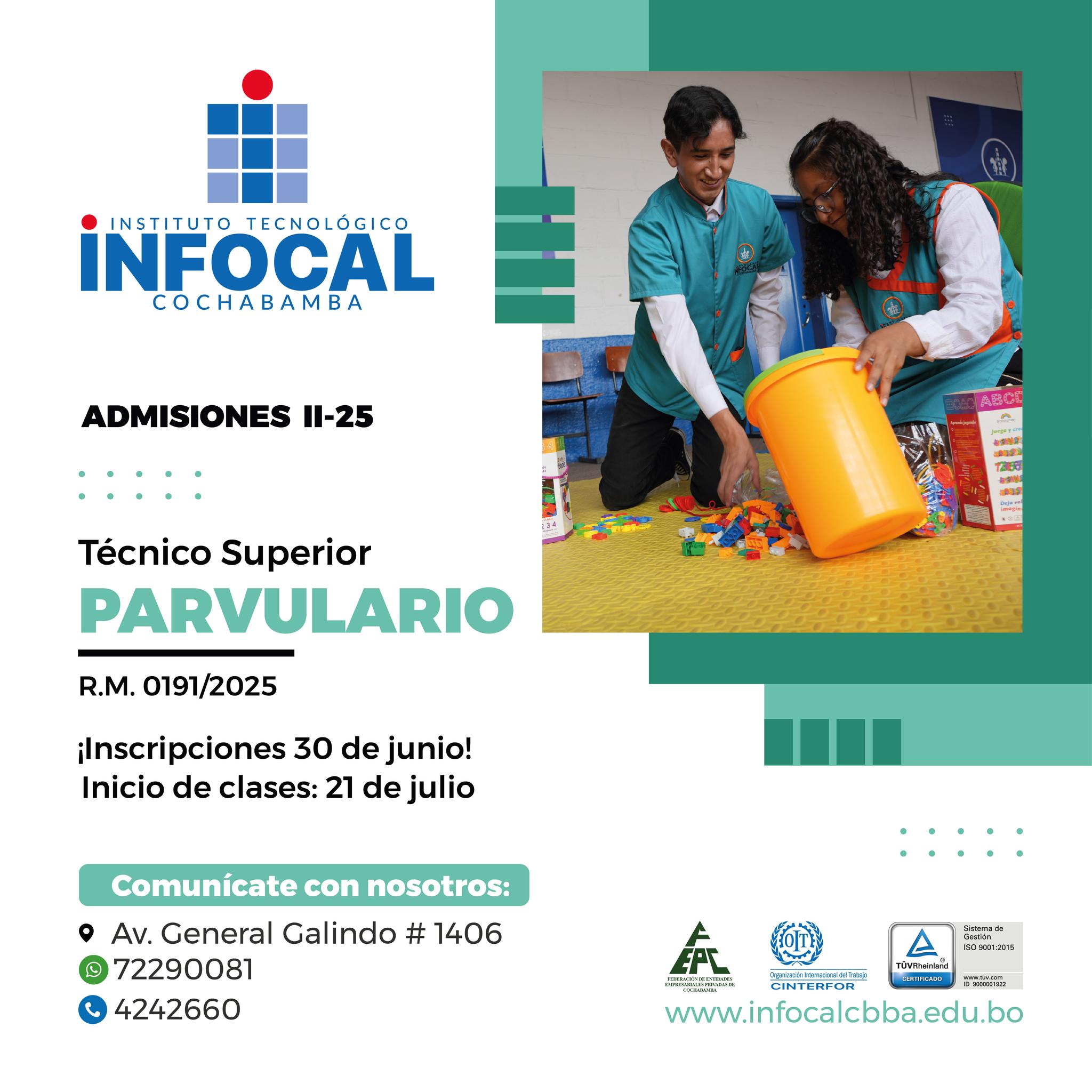Infocal Cochabamba Oficial... - Infocal Cochabamba Oficial