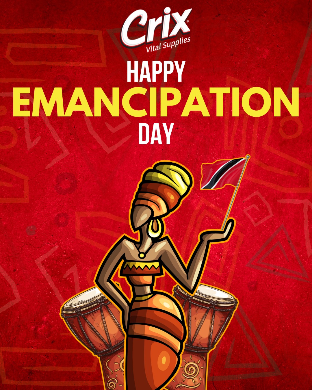 Crix - Happy Emancipation Day, Trinidad & Tobago! 🇹🇹 Today... | Facebook