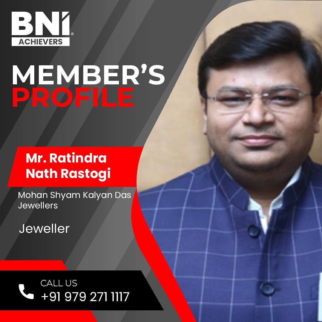 BNI Achievers, Lucknow North