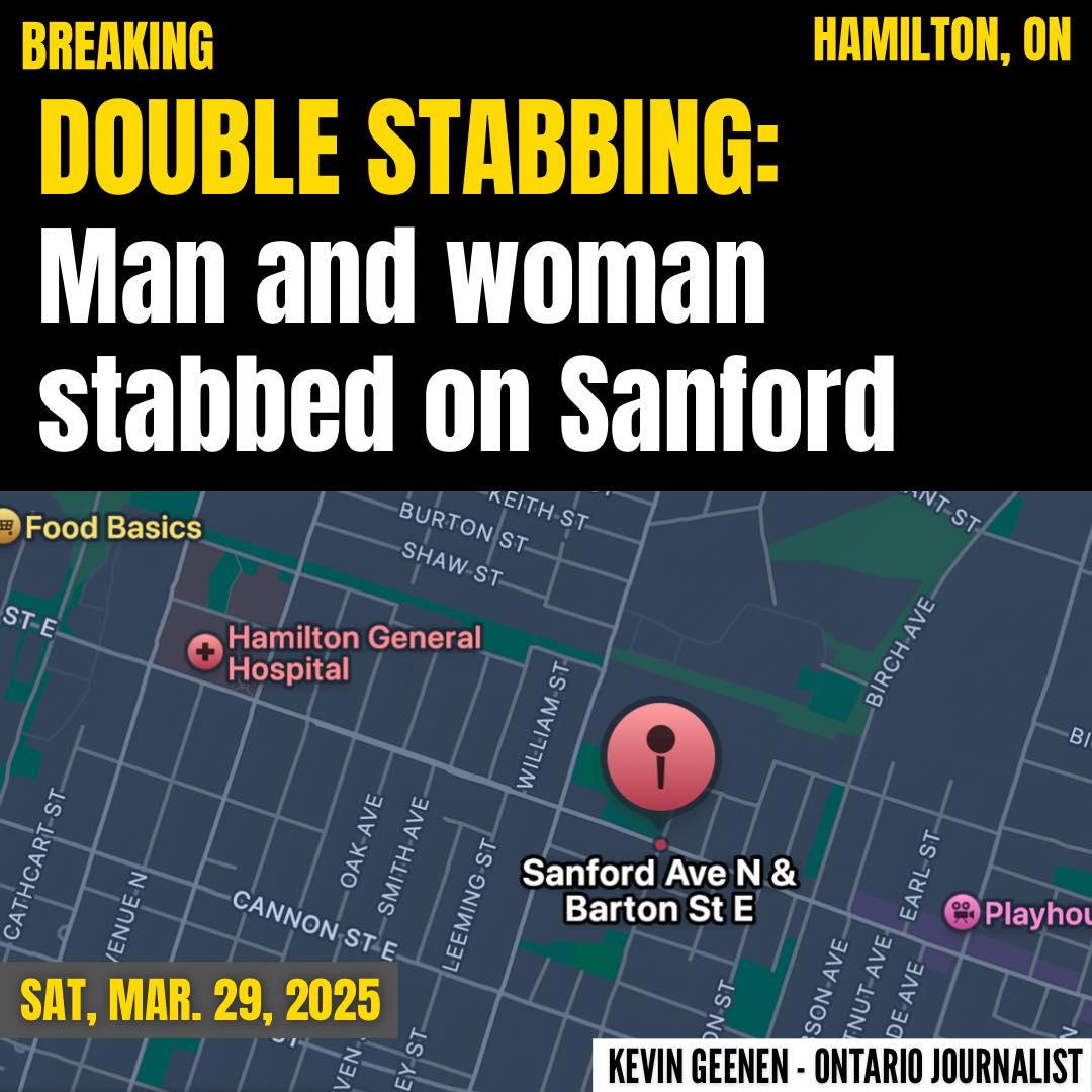 BREAKING - HAMILTON -... - Kevin Geenen - Ontario Journalist | Facebook