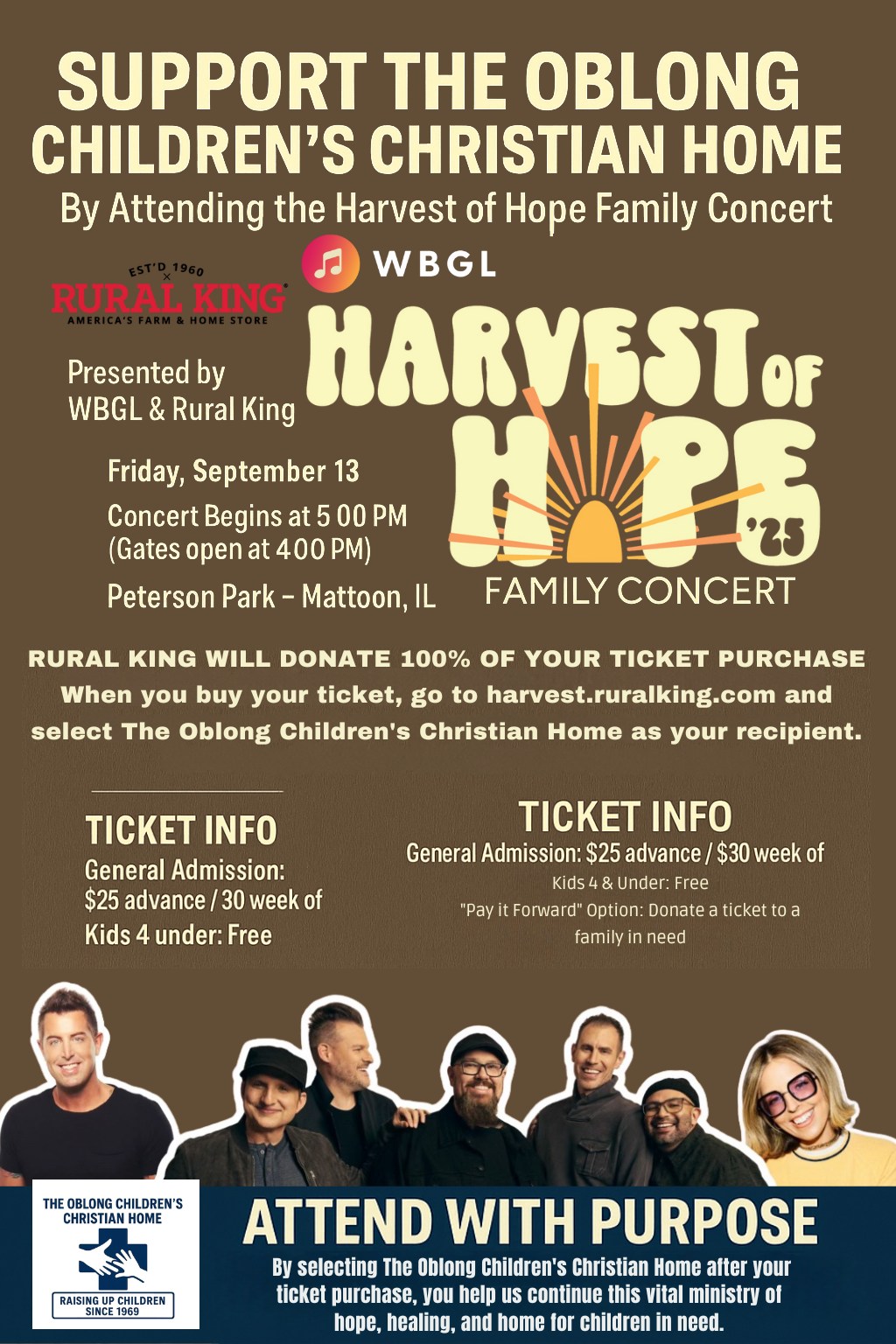 NOW YOU KNOW!! Harvest of Hope 2026--MercyMe, Tasha Layton and Sam