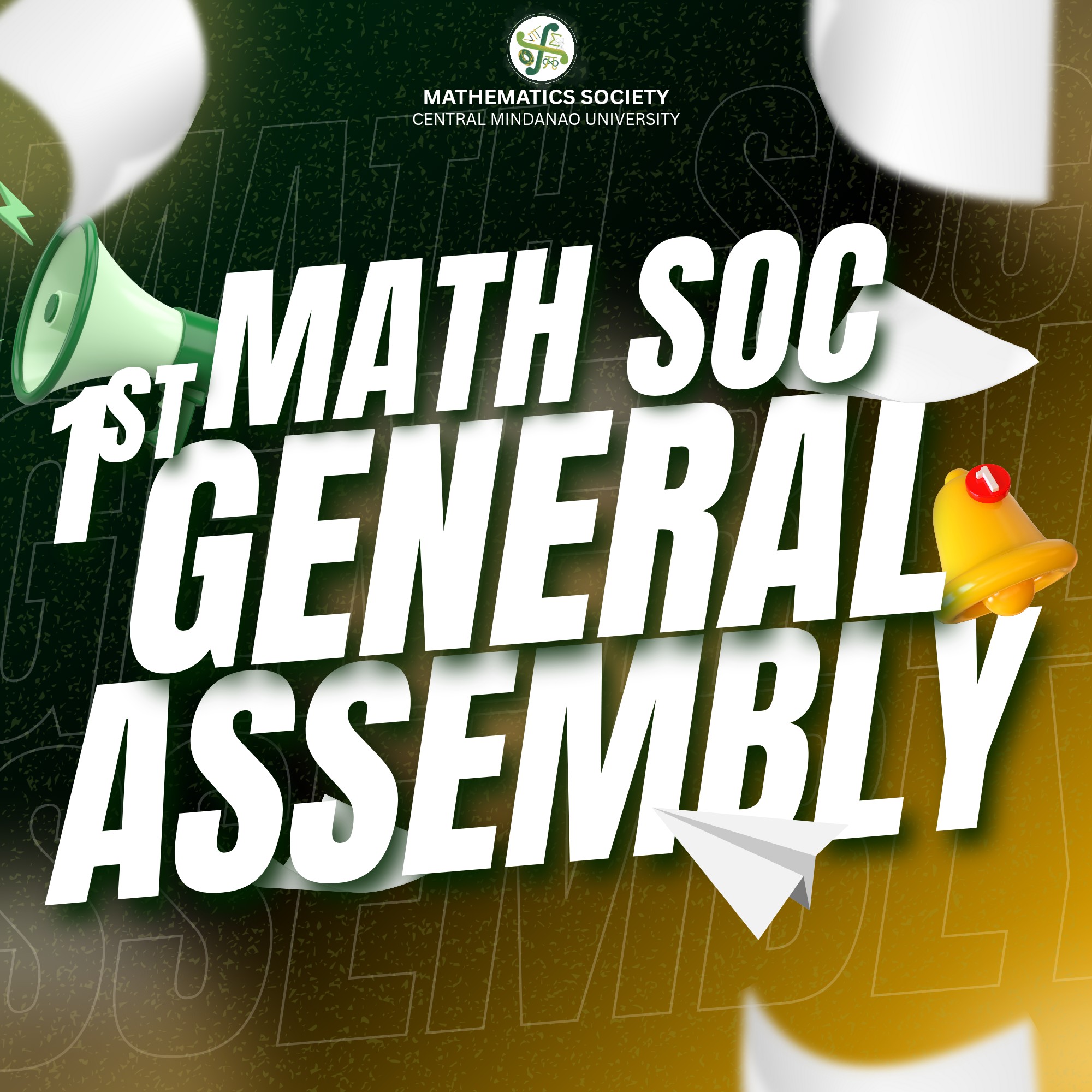 📣... - Mathematics Society - Central Mindanao University | Facebook