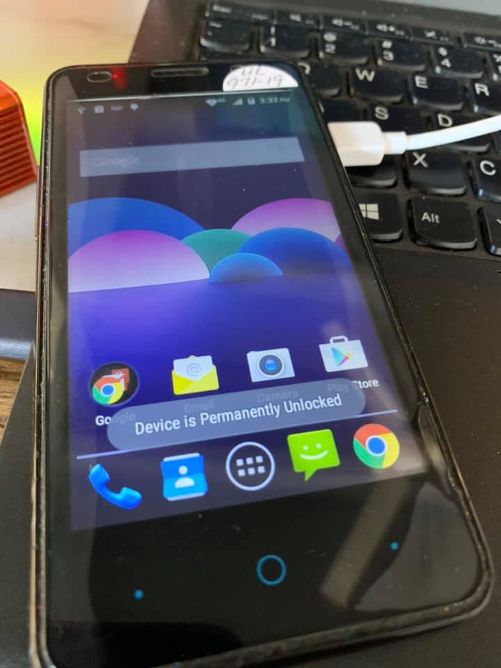 ZTE Libero 5G IV (A302ZT) FRP unlock with F64 box Done 🥰 UMI team