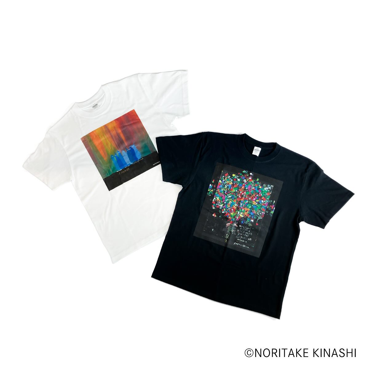 木梨憲武展 - . グッズ紹介⑧ ￣V￣￣￣￣￣ Tシャツ シンプルな定番の 