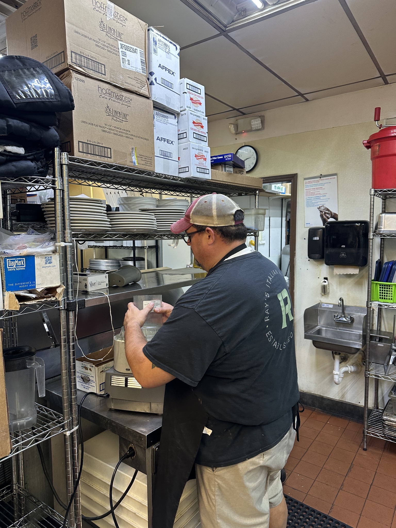 Prepping up for the holiday... - Ray's Italian Kitchen