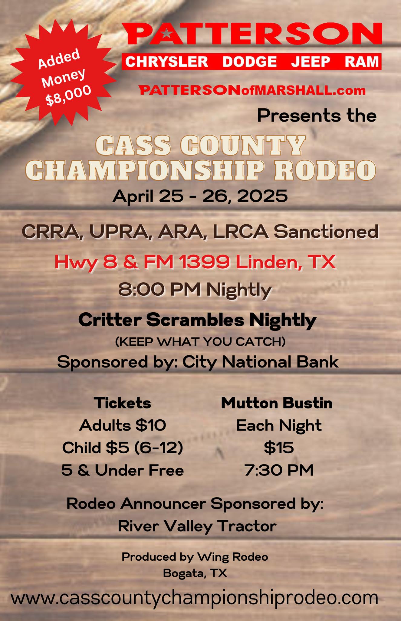 Cass County Championship Rodeo