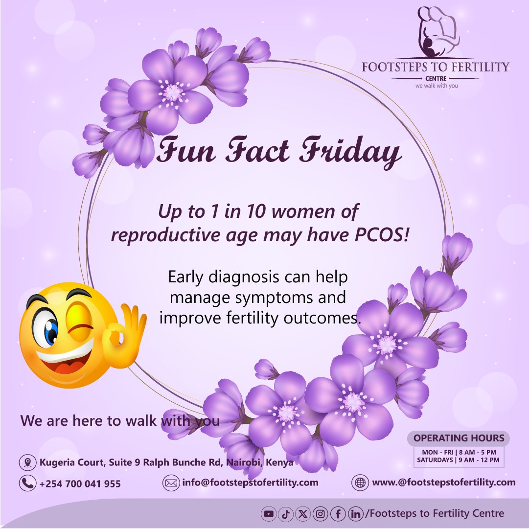 Footsteps - 🌸 Fun Fact Friday: PCOS Edition! Polycystic Ovary Syndrome ...