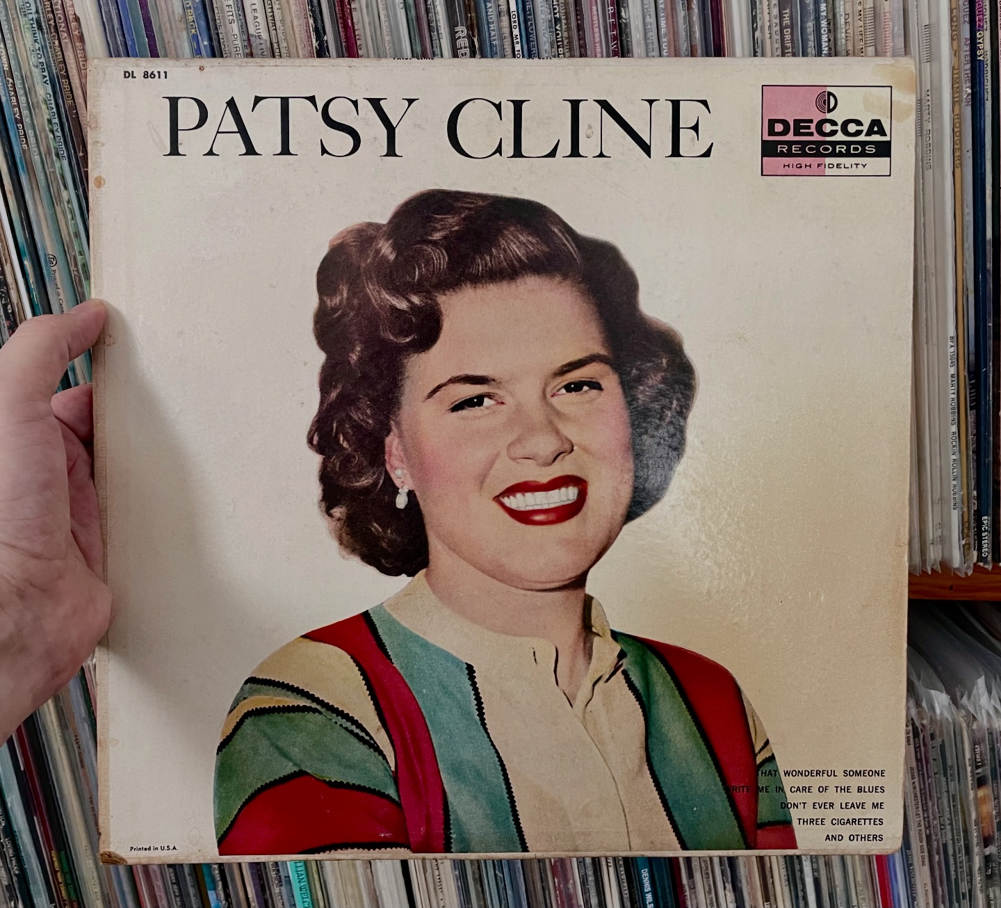 CC - ️Patsy Cline: Patsy Cline. 1957. Decca Records. This is the debut ...