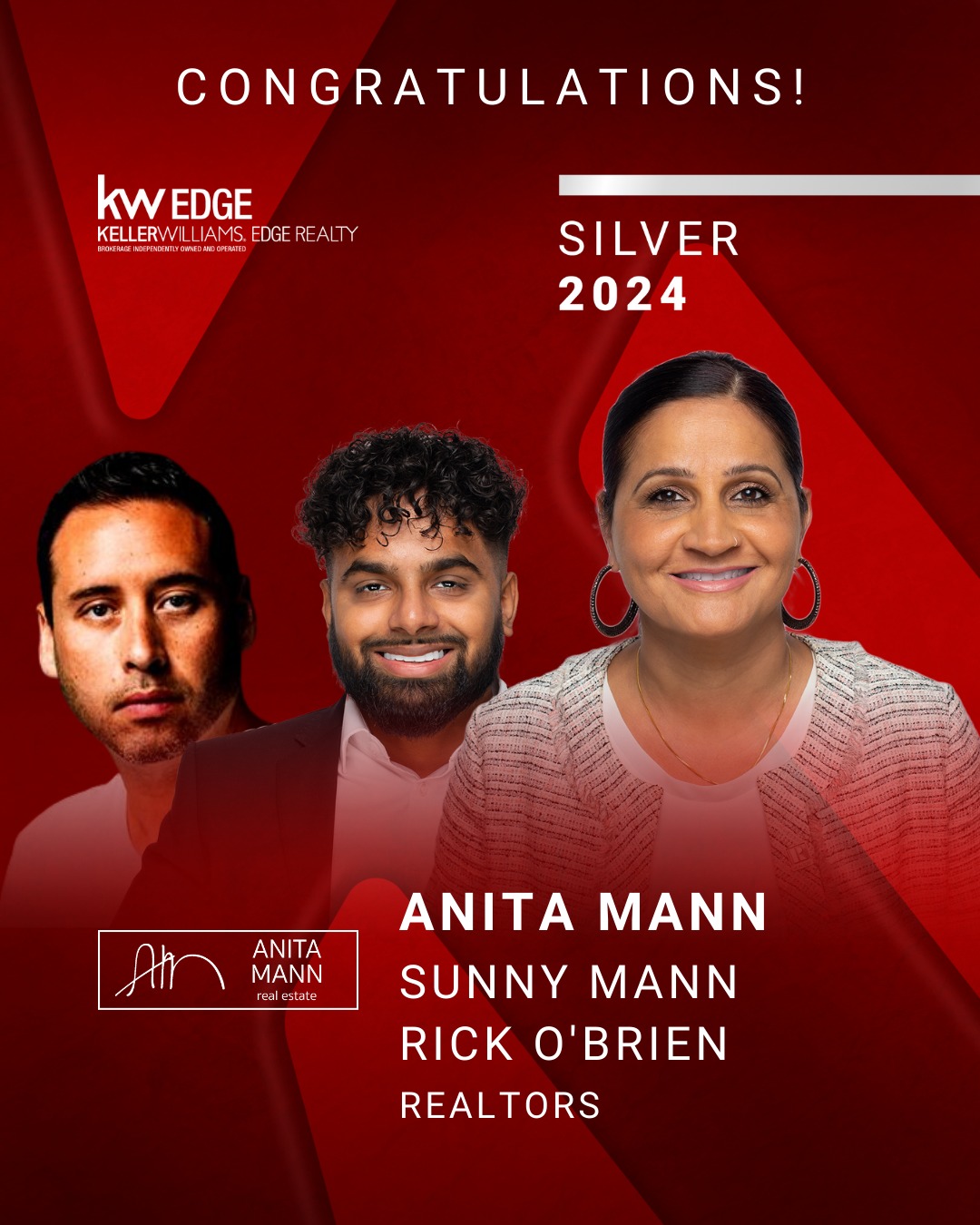 Keller Williams Edge Realty, Brokerage - Congratulations to Anita Mann ...