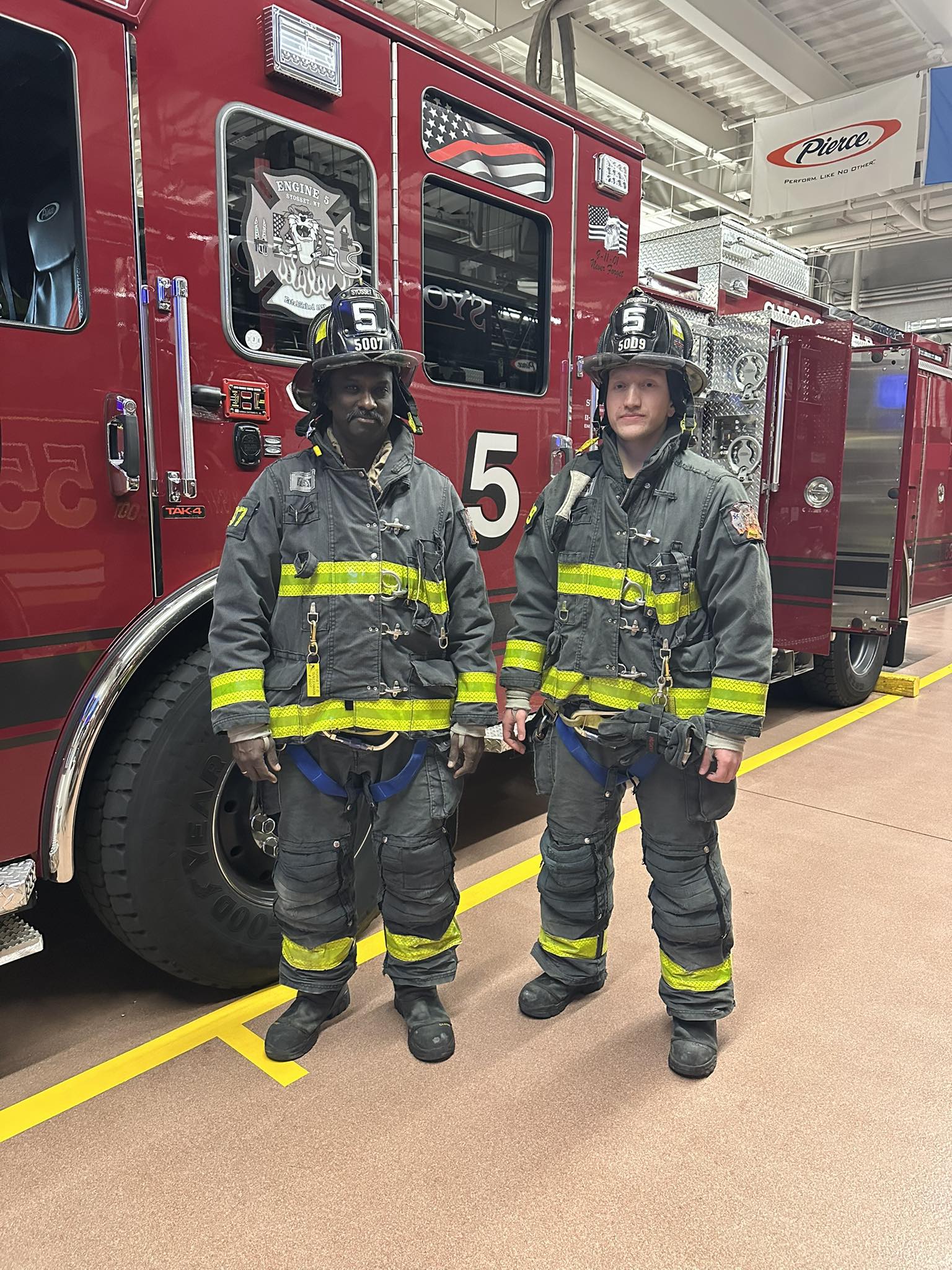 Syosset - The Syosset Volunteer Fire Department congratulates 