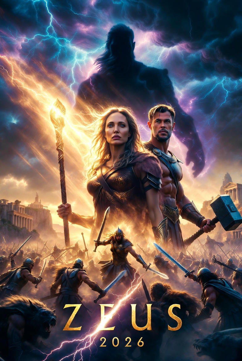 Fan - 🎬 ZEUS (2026) – Official Teaser Trailer 🌟 Starring: Angelina ...