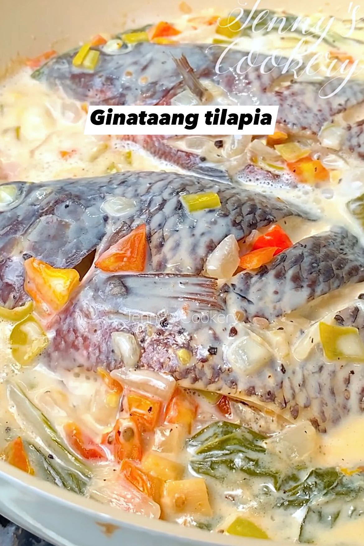 Jenny's - 2 buo tilapia, linis 2–3 tsp asin 3 tbsp mantika 4 cloves ...