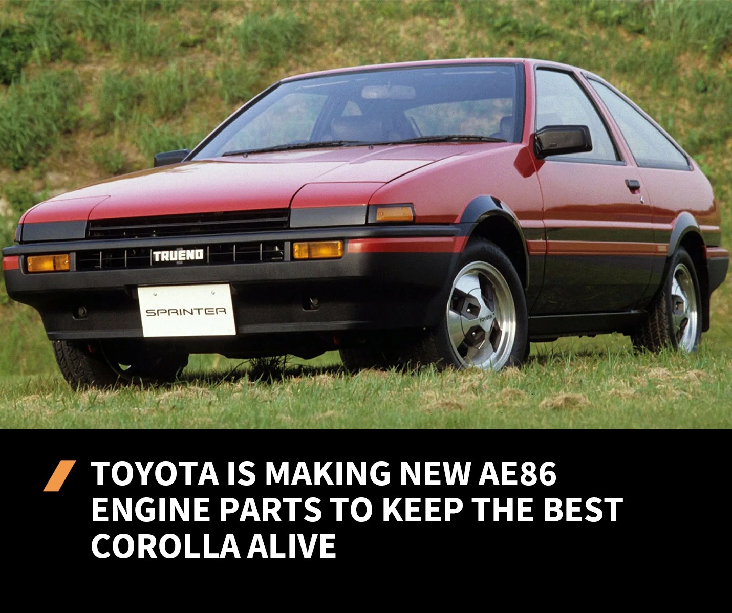 TRD AE86 Sports parts catalogue