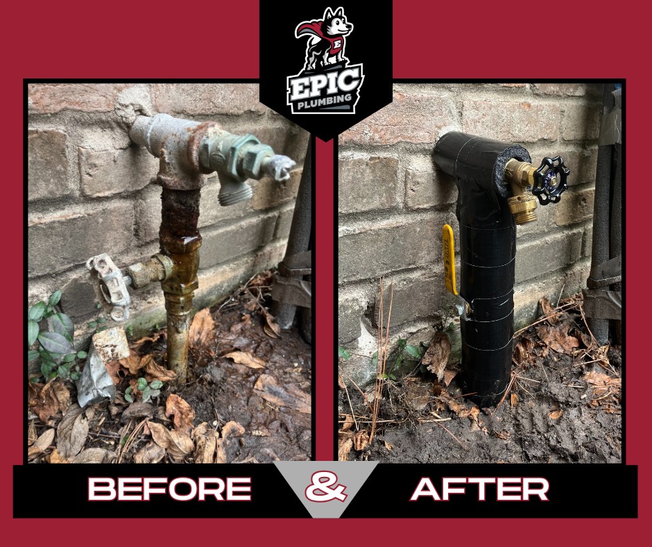 Epic - 🤩 This Water Riser and Hose Bibb needed some TLC 💪 | Facebook