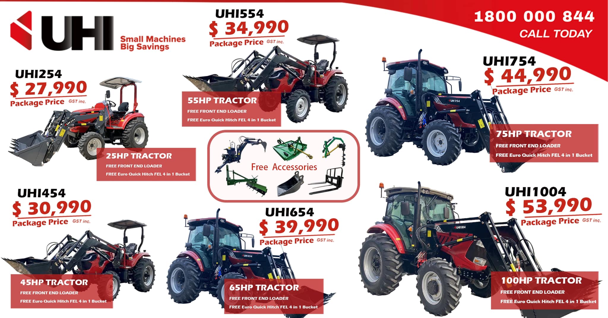 UHI Machinery - No matter which size tractors you are looking for,we ...