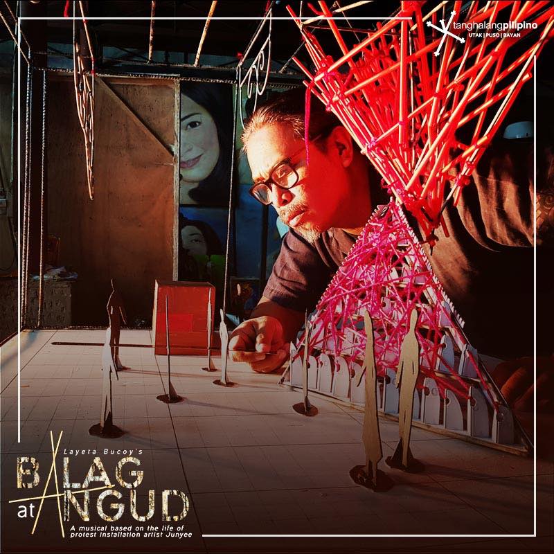 A glimpse at the set of BALAG at... - Tanghalang Pilipino | Facebook