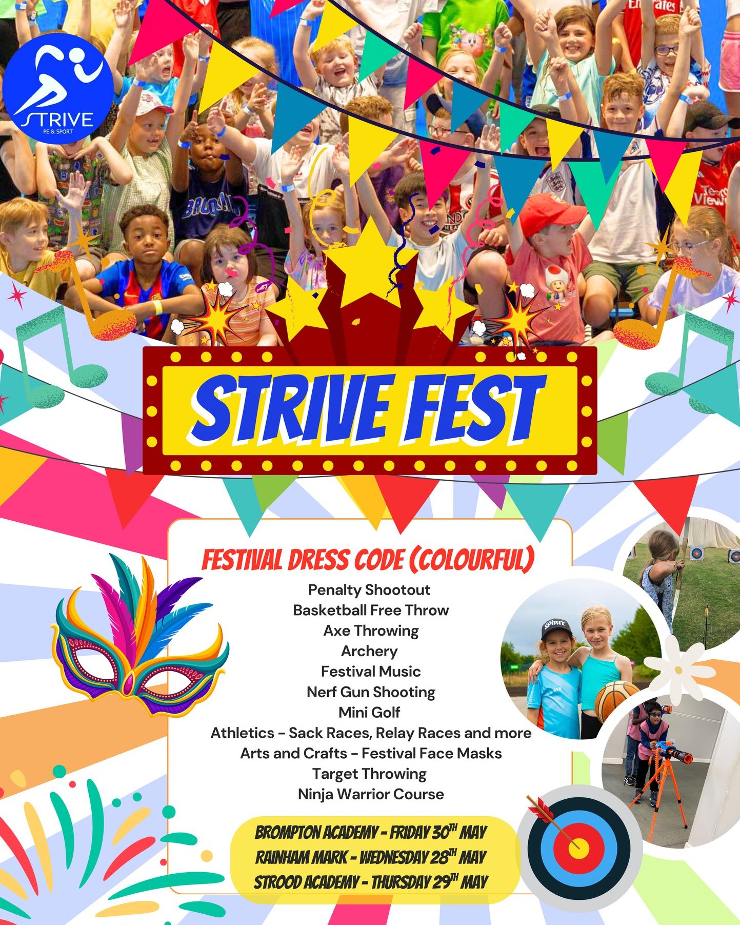 Strive - 🎪 STRIVE FEST is coming this May Half Term 2025! 🎪 Get ready ...