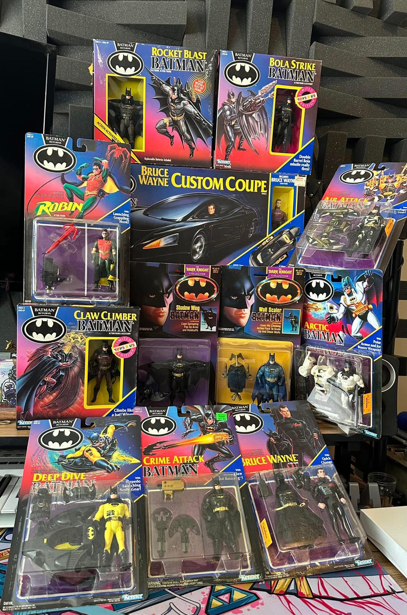 Kenner - Kenner’s Batman Returns line, 1992. Pic of collection coutesy ...