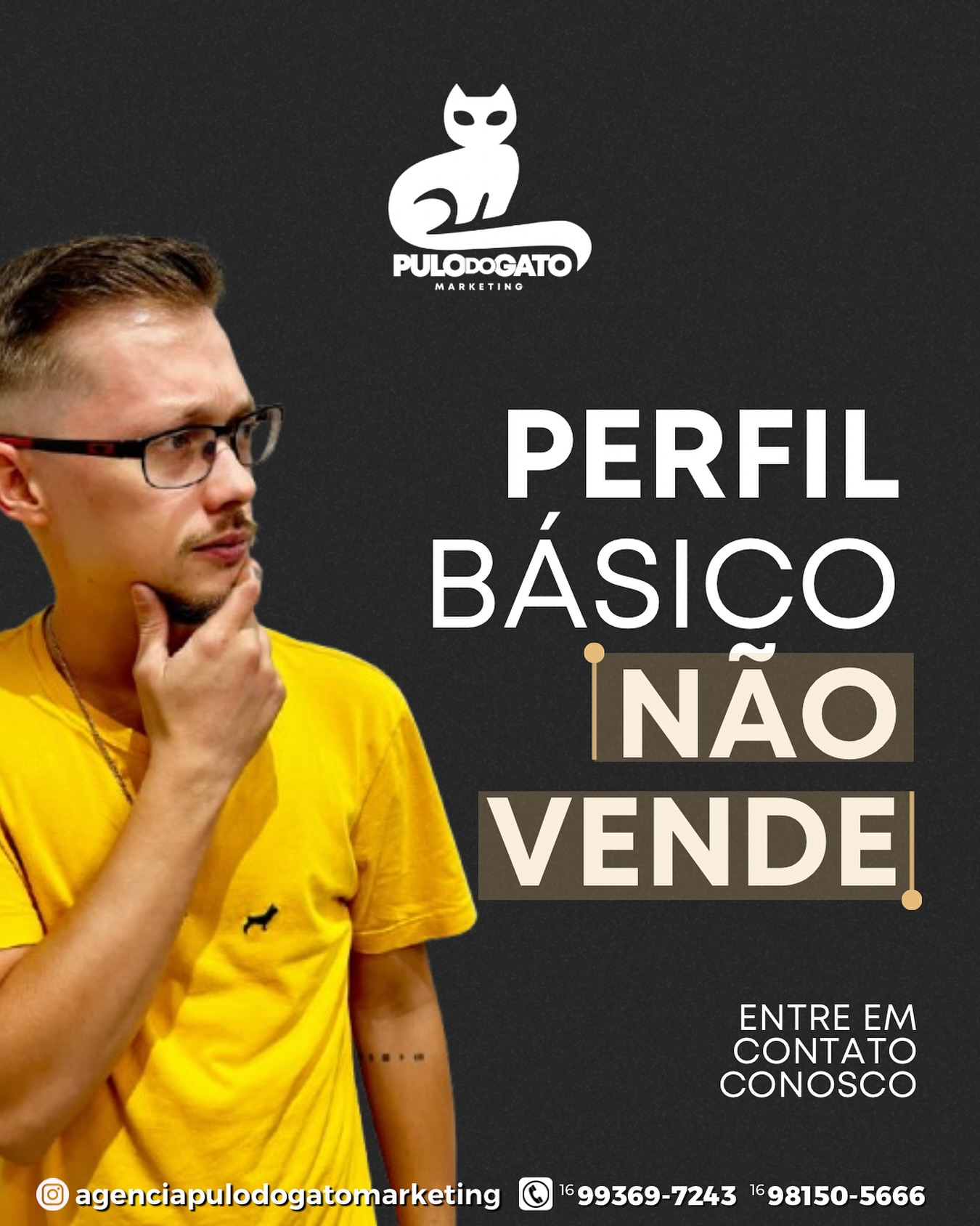 Agência - PERFIL BÁSICO NÃO VENDE! Você sabia que ter uma presença ...