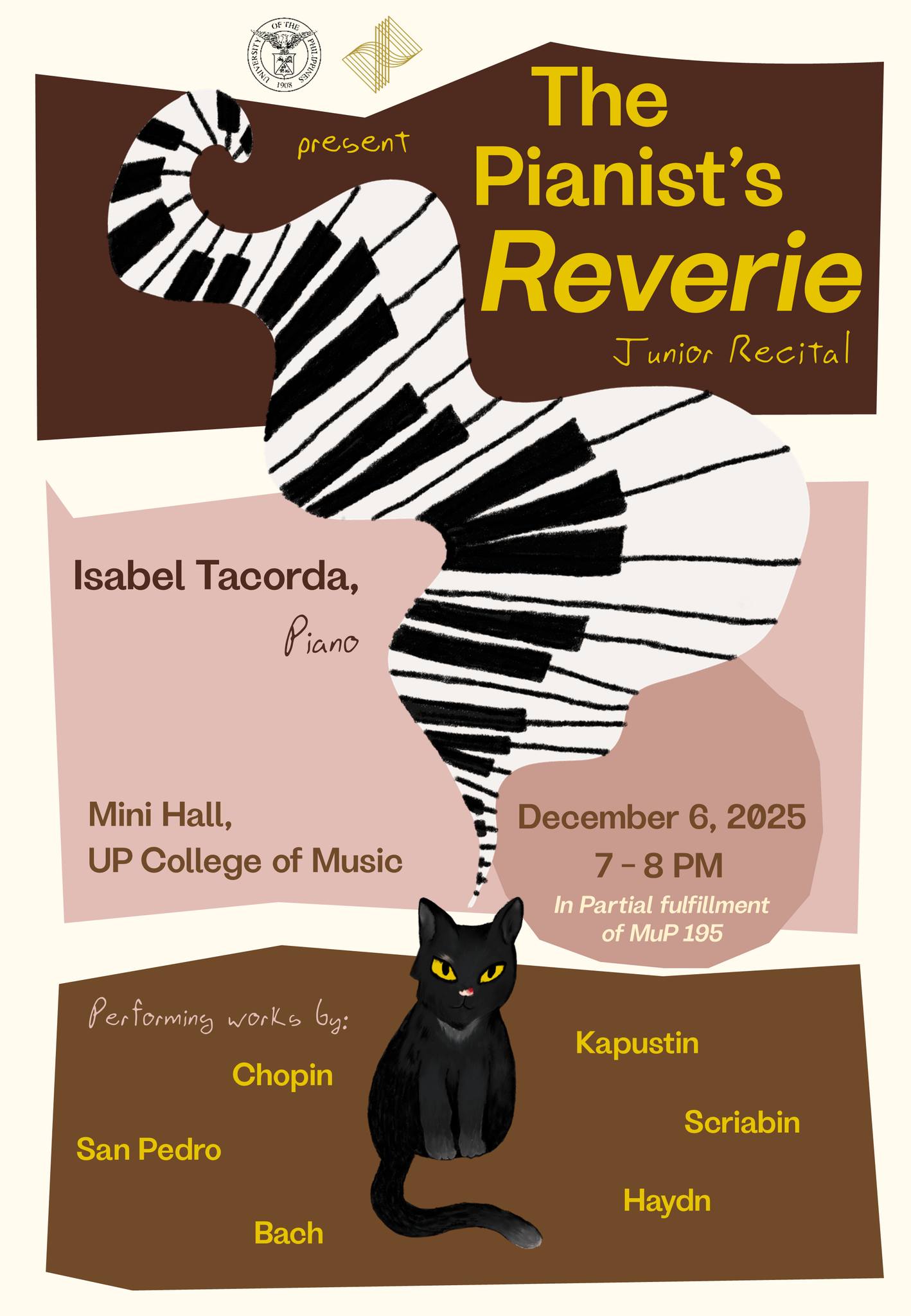 UP - STUDENT RECITAL 6 Dec 2025 | 6:30 PM | Mini Hall 
