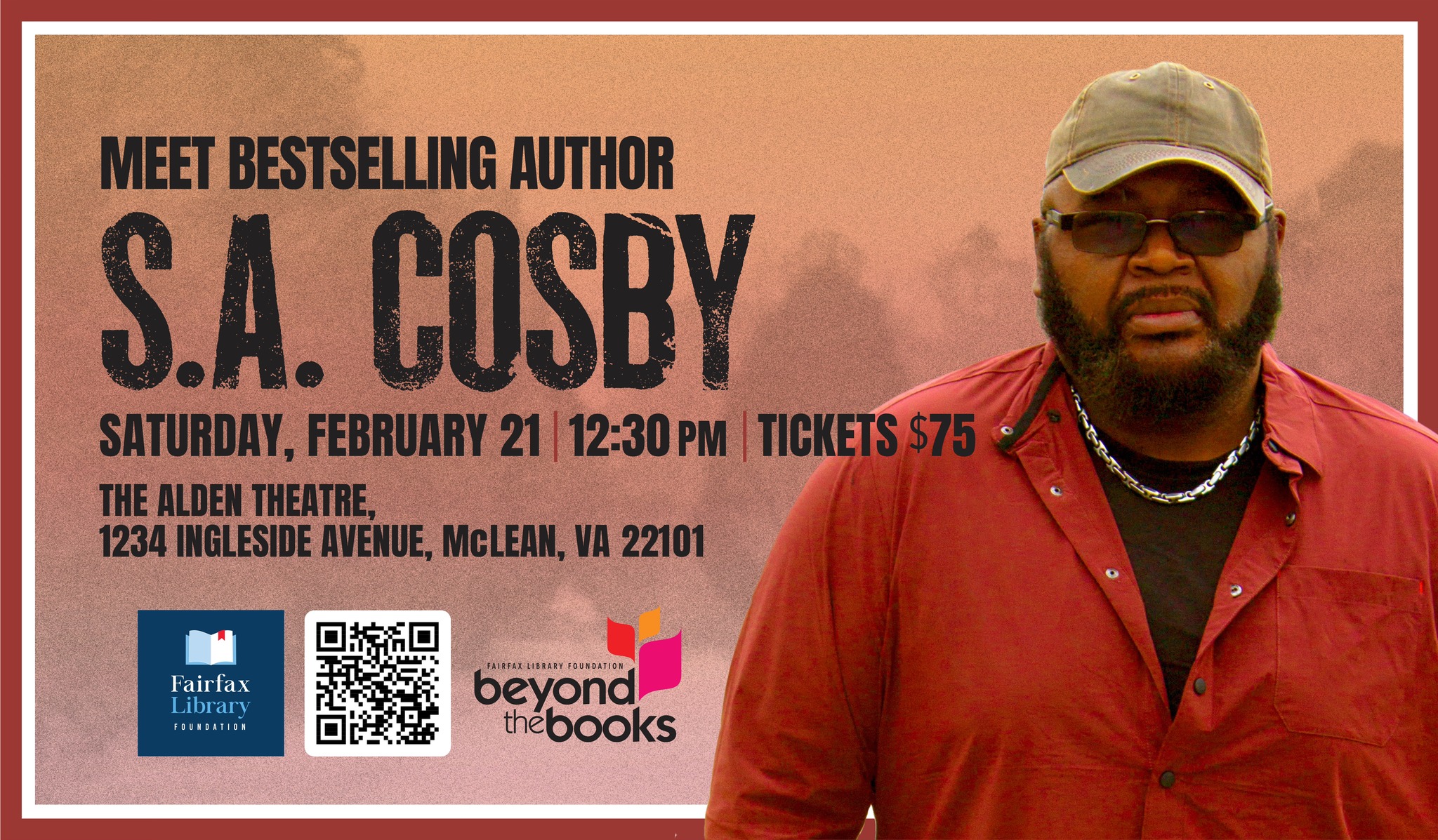 A CHANCE TO MEET BESTSELLING... - Fairfax Library Foundation | Facebook