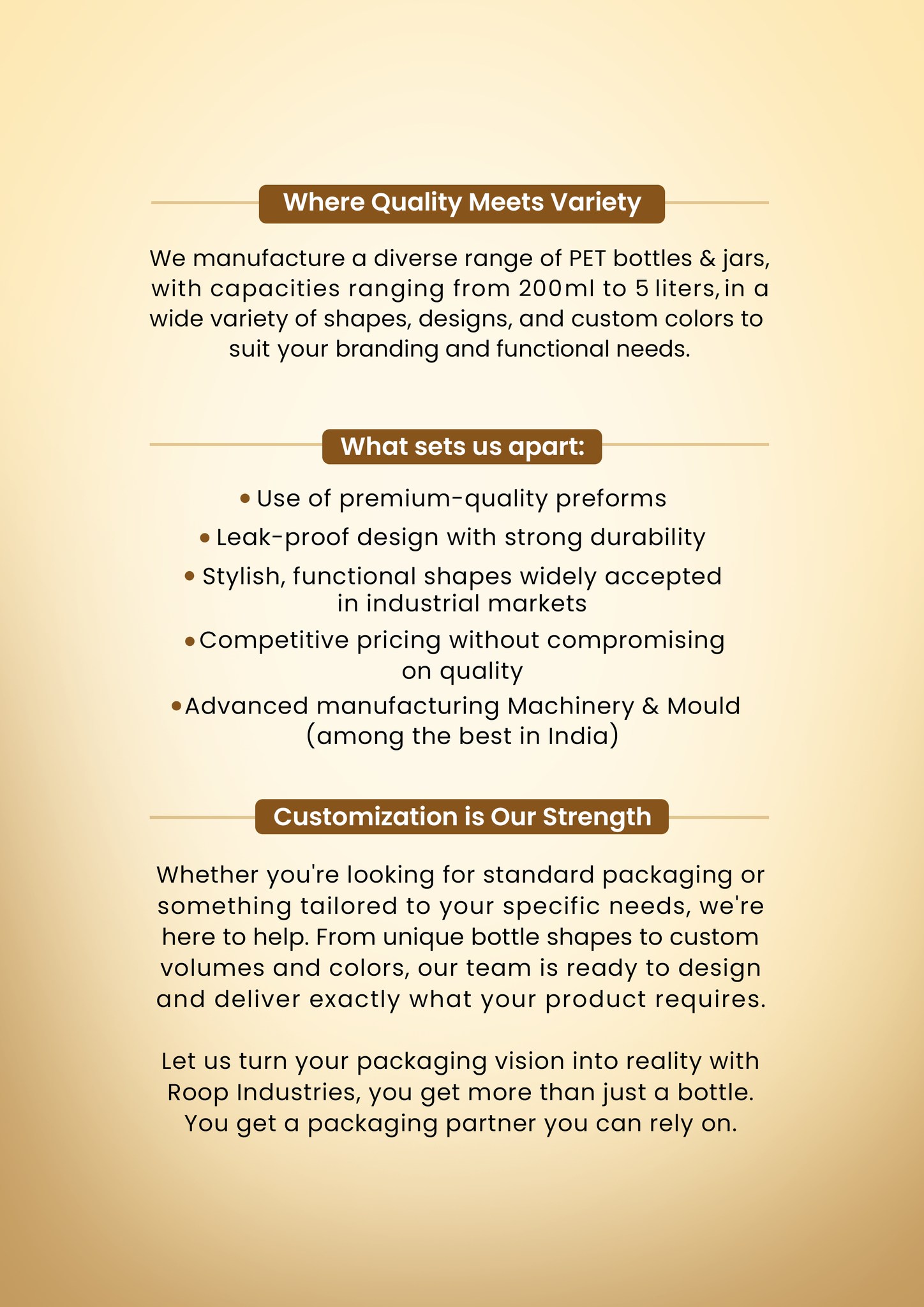 Roop Industries | Dera Bassi