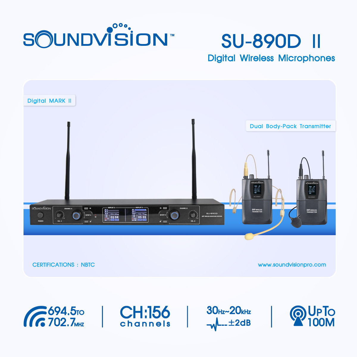 SoundVision Pro - SU-890D-II ไมโครโฟนดิจิตอลไร้สาย... | Facebook