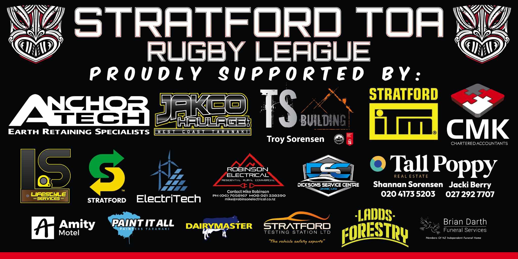 Stratford Toa Rugby League