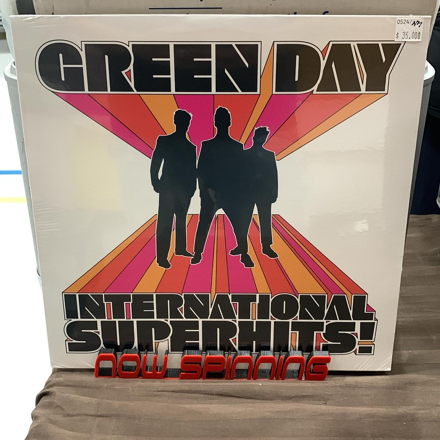 Green Day International Superhits vinyl at Rock Boxx Records